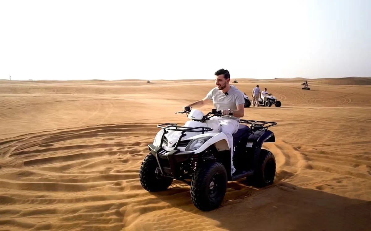 Morning Safari With Quad - Best Dubai Desert Safari Dune Bashing Booking